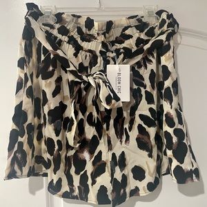 Bloomchic 2XL cheetah print shorts. Never worn with tags